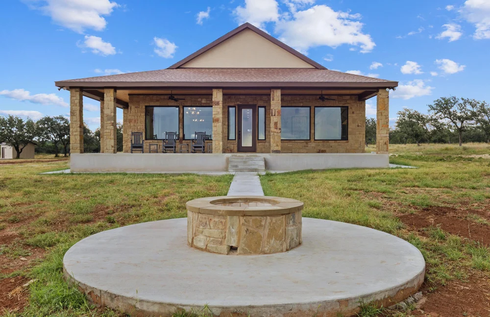 hunting lodge custom home